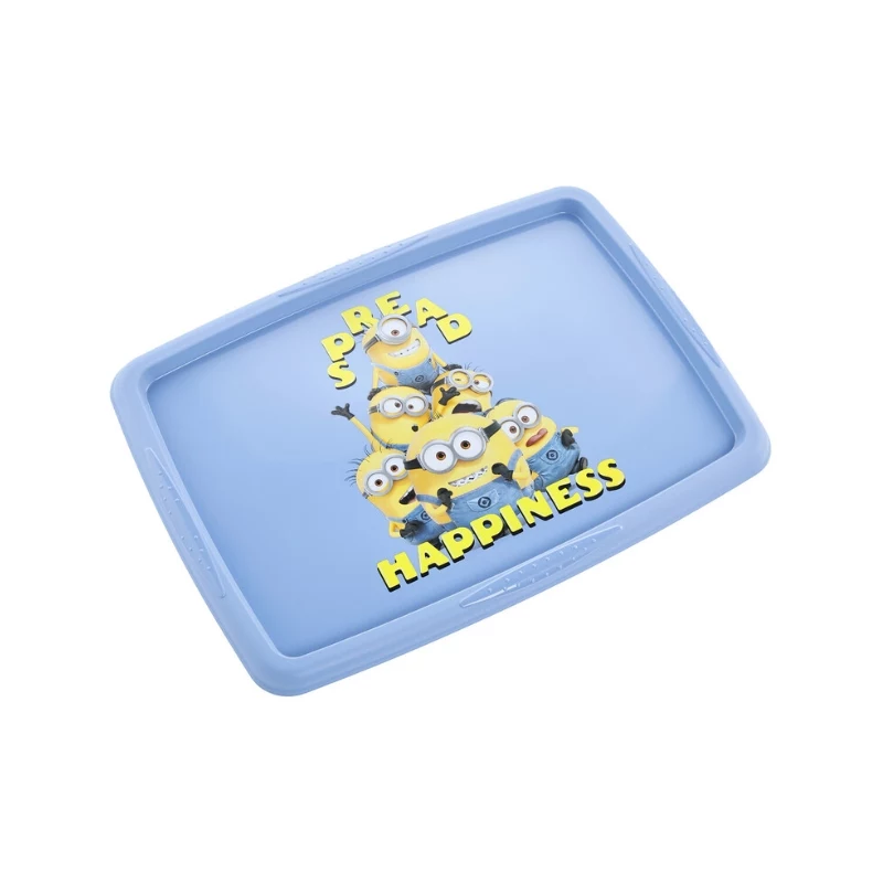 keeeper kaste ar vāku 45L Karolina “Minions Happiness” 55,5x40x30cm gaiši zila