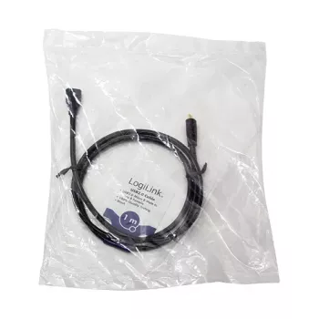 LogiLink CU0121 USB 2.0 Micro-B vīrišķais uz Micro-B sievišķo pagarinājuma kabelis, 1 m, melns
