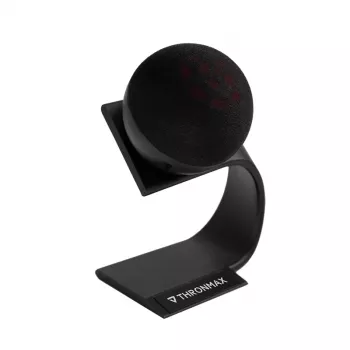 THRONMAX Fireball dinamiskais USB podkāstu mikrofons, kardioīda, 48 kHz/16-bit, ar austiņu monitoringu, melns