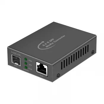 LogiLink 2.5 Gigabit mediju pārveidotājs RJ45 uz SFP