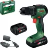 Bosch PSB18V-60 18V bezsuku akumulatora triecienurbjmašīna ar 2x2,5Ah akumulatoriem un lādētāju koferī