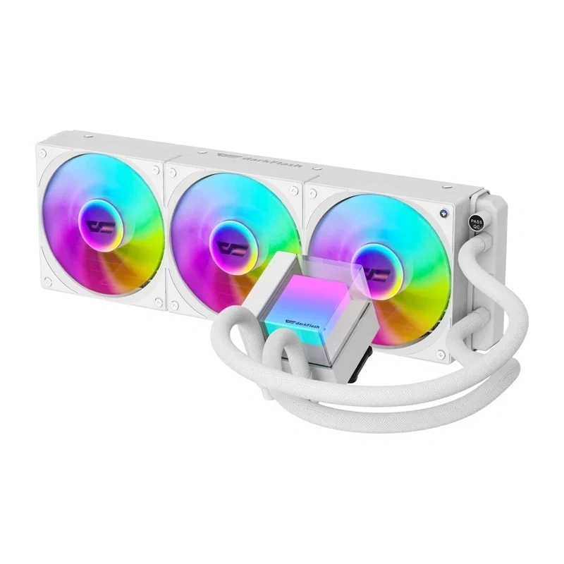 Darkflash CB360 White 360mm ARGB AIO šķidruma CPU dzesētājs