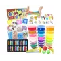 iLike Slime DIY komplekts XL pilns komplekts slaima gatavošanai mājās daudzkrāsains
