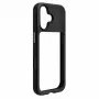 Evelatus Apple iPhone 17 LiveCase hibrīda maciņš ar statīvu PC+TPU melns