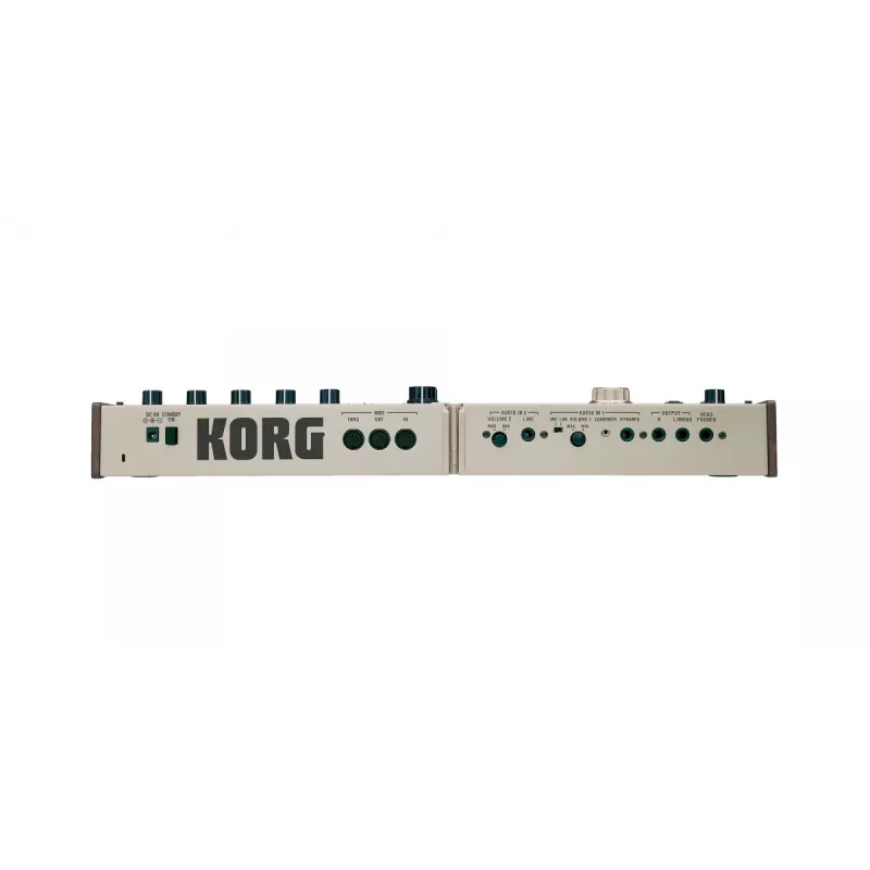 Korg microKORG analogās modelēšanas sintezators ar 37 mini taustiņiem un vokoderi, pelēks