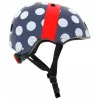 Hornit POM913 Polka Dot daudzfunkcionāla ķivere bērniem, 53-58 cm, melna/zila/sarkana/balta