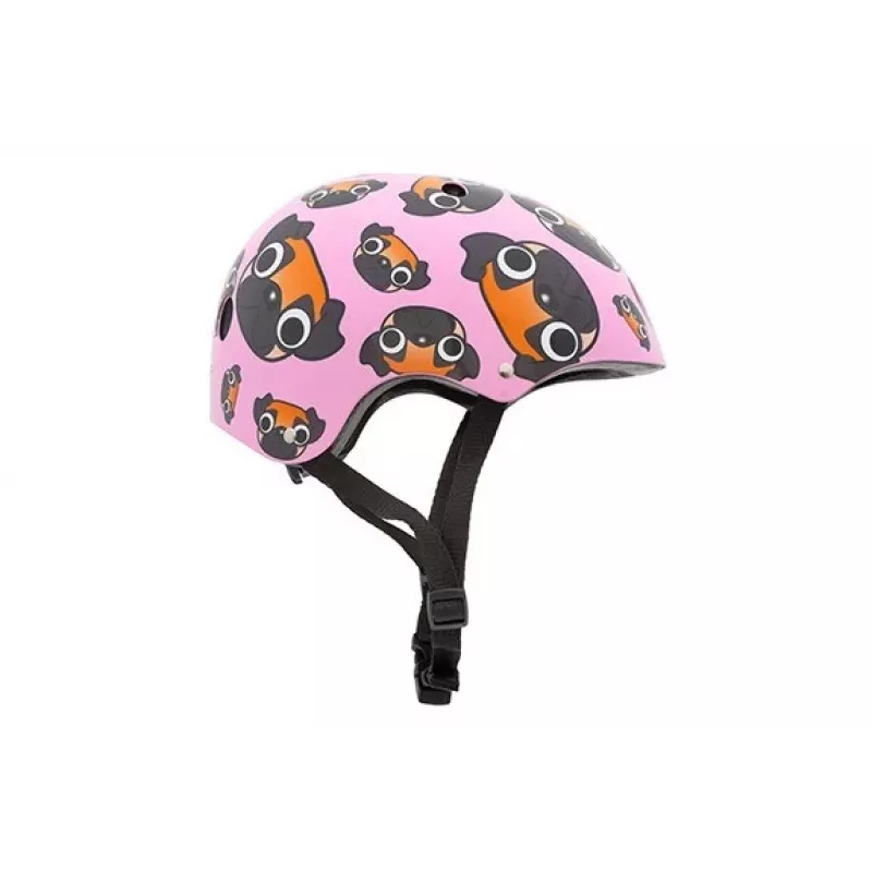 Hornit Pug M 53-58cm bērnu velosipēda ķivere ar aizmugurējo lukturi PUM914