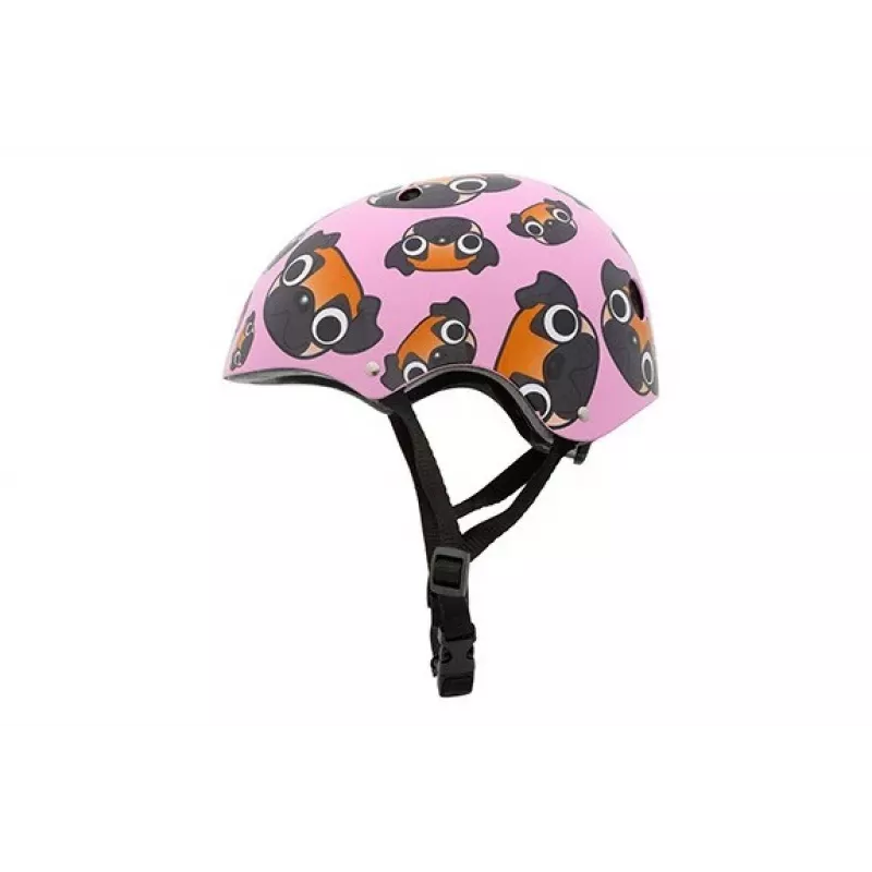 Hornit Pug M 53-58cm bērnu velosipēda ķivere ar aizmugurējo lukturi PUM914