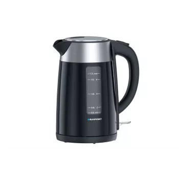 Blaupunkt EKP412 elektriskā tējkanna 1,7L 2200W nerūsējošais tērauds sudraba/melna