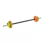 REBEL ACTIVE 20 kg čuguna stieņa komplekts ar 140 cm stieni