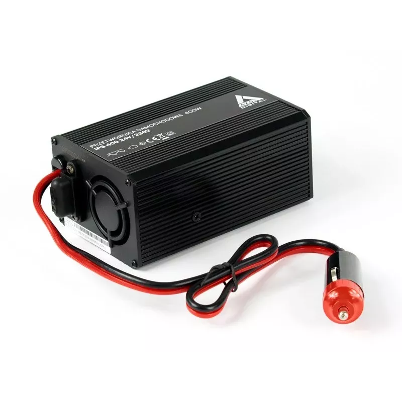 AZO Digital IPS-400 24V DC uz 230V AC modificēta sinusoidāla sprieguma invertors 400W