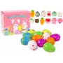 LEAN TOYS Lieldienu olu mīkstās trušu rotaļlietas komplekts, 12 gabali