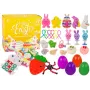 LEAN TOYS Lieldienu fidget rotaļlietas pretstresa rotaļlietu komplekts 24 elementi