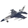 LEAN TOYS Lidmašīna ar berzes piedziņu, gaismām un skaņām 1:72 Navy