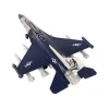 LEAN TOYS Lidmašīna ar berzes piedziņu, gaismām un skaņām 1:72 Navy
