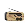 Blaupunkt ER10DC avārijas radio ar saules paneli, rokas ģeneratoru, power bank, LED lukturīti, SOS sirēnu, AM/FM, tuksneša kamuflāža