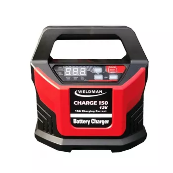Greencell Weldman Charge 150 12V 230V 15A akumulatora lādētājs 2-400Ah svina-skābes akumulatoriem