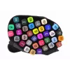 LEAN Touch PRO marķieru pildspalvu komplekts 36 gab. somā, spirta marķieri
