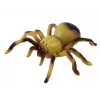 LEAN TOYS Tālvadības tarantula zirneklis RC rotaļlieta dzeltena 27/40 MHz