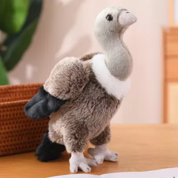 LEAN TOYS Plīša grifs Putns Plīša rotaļlieta Mascot Mīksta rotaļlieta 25cm