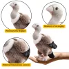 LEAN TOYS Plīša grifs Putns Plīša rotaļlieta Mascot Mīksta rotaļlieta 25cm