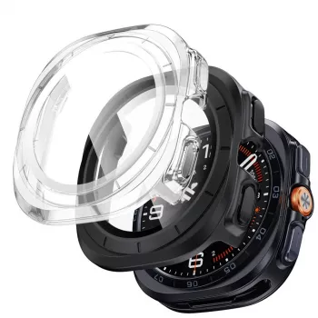 Tech-Protect Defense vāciņš Samsung Galaxy Watch Ultra 2 2026 (47 mm) matēts melns