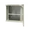 EMITER EM/AP6412-B 12U sienas montāžas tīkla skapis 19 inch 600x450x635mm melns tērauds