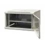 EMITER EM/AP6606-B 19 inch 6U sienas montāžas skapis 600x600x370mm melns