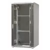 EmiterNet Top brīvstāvošs karkasa skapis 32U 800x800x1540mm metāla/stikla priekšējās durvis EM/SH05D-8832