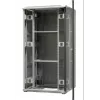 EmiterNet Top brīvstāvošs karkasa skapis 32U 800x800x1540mm metāla/stikla priekšējās durvis EM/SH05D-8832