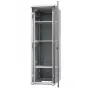 EMITER EmiterNet Top 42U brīvi stāvošs statīva skapis, 600x1000x1980 mm, stikla priekšdurvis, melns EM/SH05D-6042