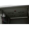 EMITER EmiterNet Top 42U brīvi stāvošs statīva skapis, 600x1000x1980 mm, stikla priekšdurvis, melns EM/SH05D-6042