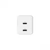GRATEQ OLOS 65W GaN divu USB-C PD PPS sienas lādētājs