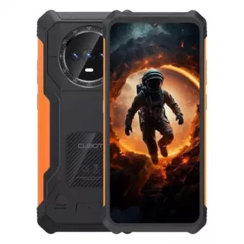CUBOT KINGKONG ES PRO 6+128GB melns un oranžs izturīgais viedtālrunis