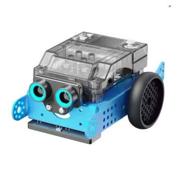 xTool mBot2 Rover Robotu komplekts | CyberPi ESP32-WROOM-32E | STEM programmēšanas robots ar sensoriem, Wi-Fi, Bluetooth 5.0, Python un mBlock | No 8 gadu vecuma