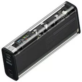 SHARGE Shargeek 140 Powerbank, 20.000mAh, 140W, USB-C, USB-A - melns