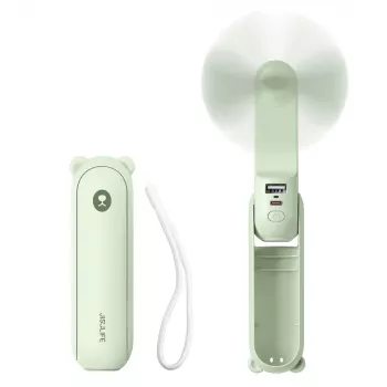 Jisulife rokas ventilators 8 - zaļš