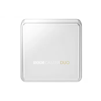 RODE RCDUOCOVER RØDECover Duo aizsargpārvalks RØDECaster Duo, dūmakaini caurspīdīgs polikarbonāta korpuss