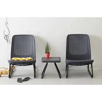 KETER dārza mēbeļu komplekts Rio Patio Set pelēks