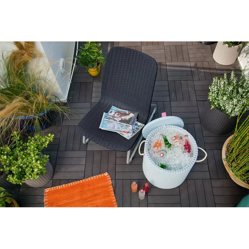 KETER dārza mēbeļu komplekts Rio Patio Set pelēks