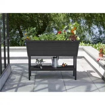 KETER Alfresco dārza dobe 110L pelēka