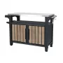 KETER Grila galds Deco Unity XL 207L oša koka tonī