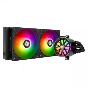 K Kit ūdens dzesēšanas AIO Thermalright Aqua Elite V6 RGB - 240mm (melns)