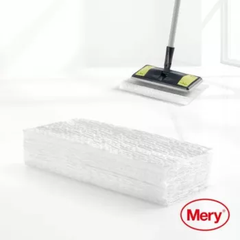 MERY putekļu savākšanas mikrošķiedras lupatas 20 gab. grīdas birstei Dust Mop 29.5x21.5cm