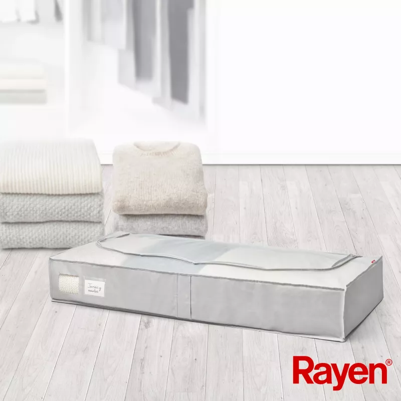 RAYEN Premium apģērbu kaste pelēka 103x16x45cm