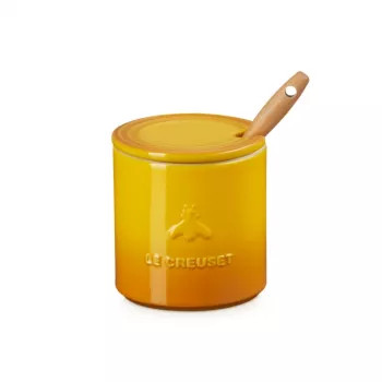 LE CREUSET medus pods ar karoti 420ml keramika dzeltena
