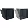 LogiLink W09A54B 19" SOHO sienas skapis 9U, 540x550 mm, saliekams, melns