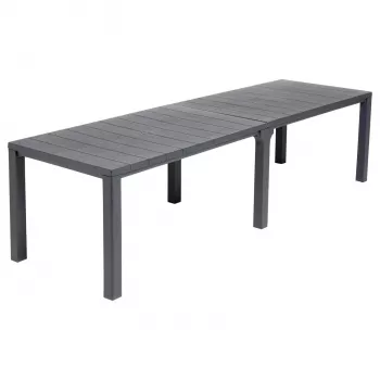 KETER dārza galds Julie Double Table (2 konfigurācijas) pelēks