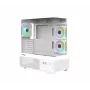 Zalman CHRONIX V2 balts ATX Mid Tower datora korpuss ar 3 x 120mm ARGB ventilatoriem, rūdīta stikla sānu panelis