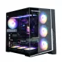 Zalman D40F, ATX Mid Tower datora korpuss, 7 x 120mm FRGB ventilatori, melns